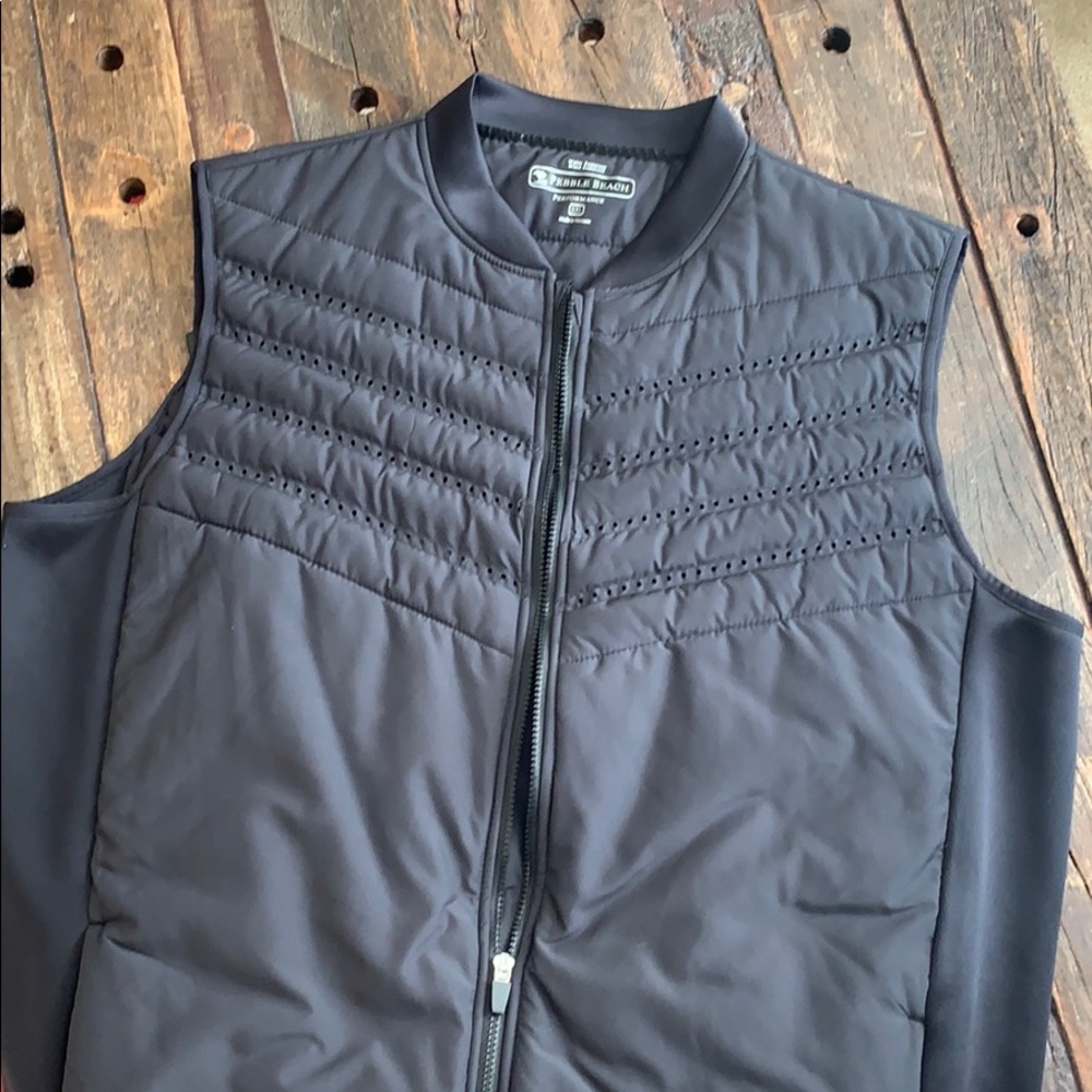 Pebble Beach WATER/WIND Resistant Puffy Golf Vest
